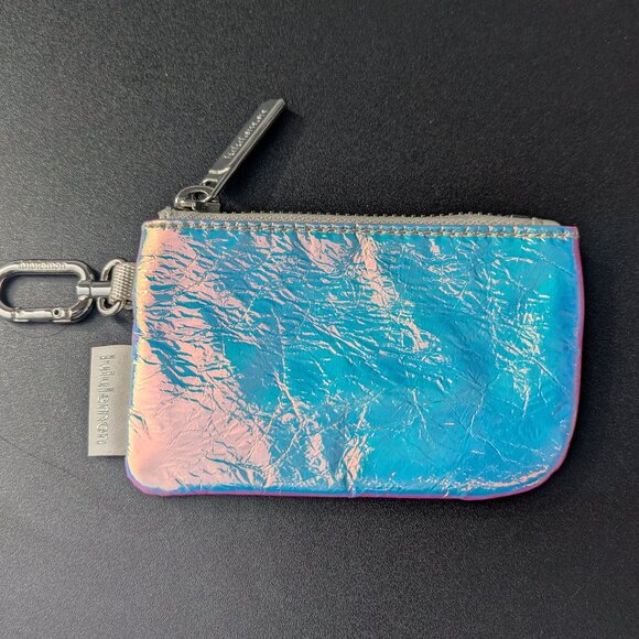 Lululemon Iridescent silver clippable card pouch - Picture 1 of 7